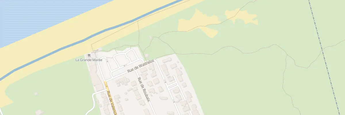 Plan du 81 Rue d’Avesnes à Zuydcoote