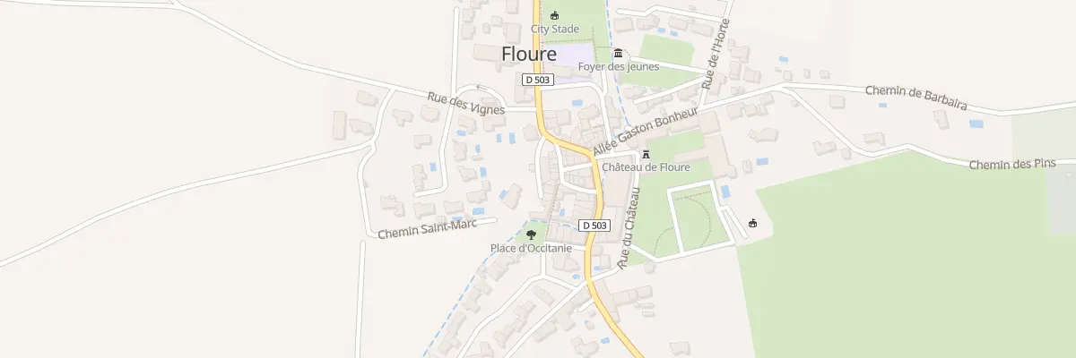 Plan du 6 Imp des Tilleuls à Floure