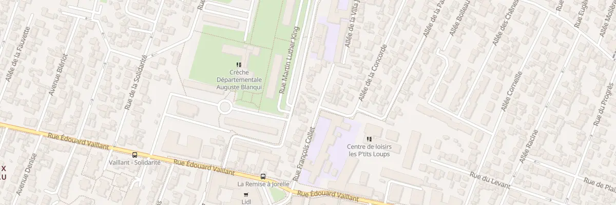 Plan du 23 Rue François Collet à Bondy