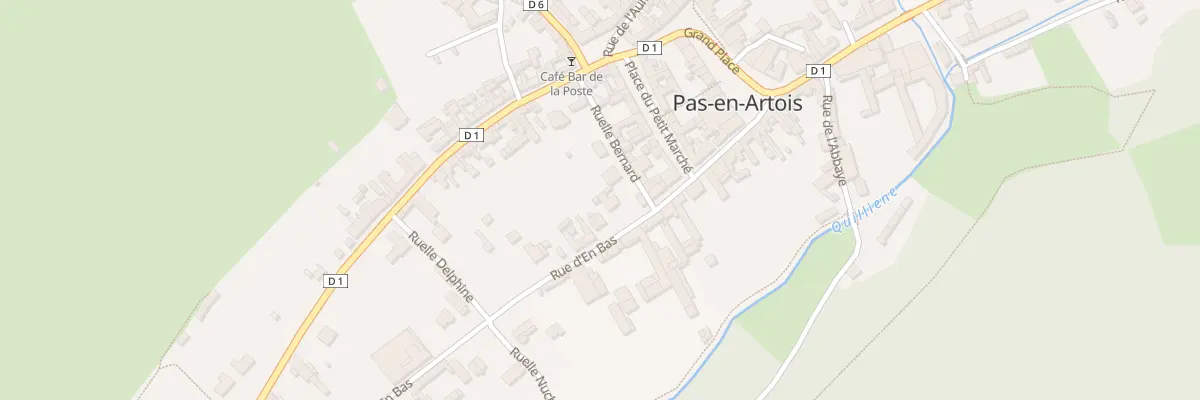 Plan du 10 Rue d’En-Bas à Pas-en-Artois
