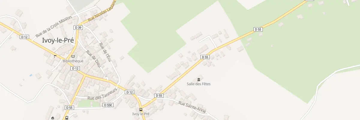 Plan du 9 Rue Roger Lesourd à Ivoy-le-Pré