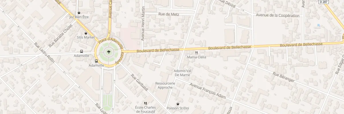 Plan du 52T Bd de Bellechasse à Saint-Maur-des-Fossés