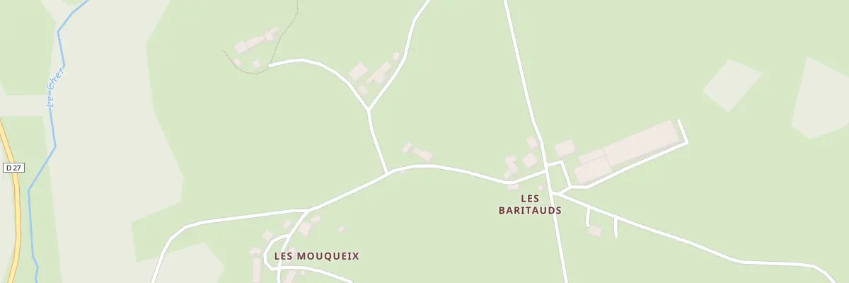 Plan du 14 Les Baritauds à Chard