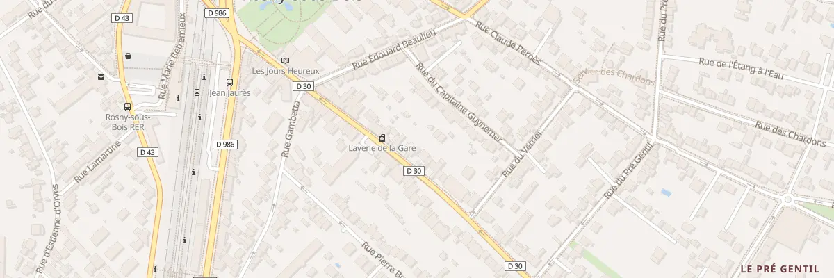 Plan du 31 Rue du Gen Leclerc à Rosny-sous-Bois