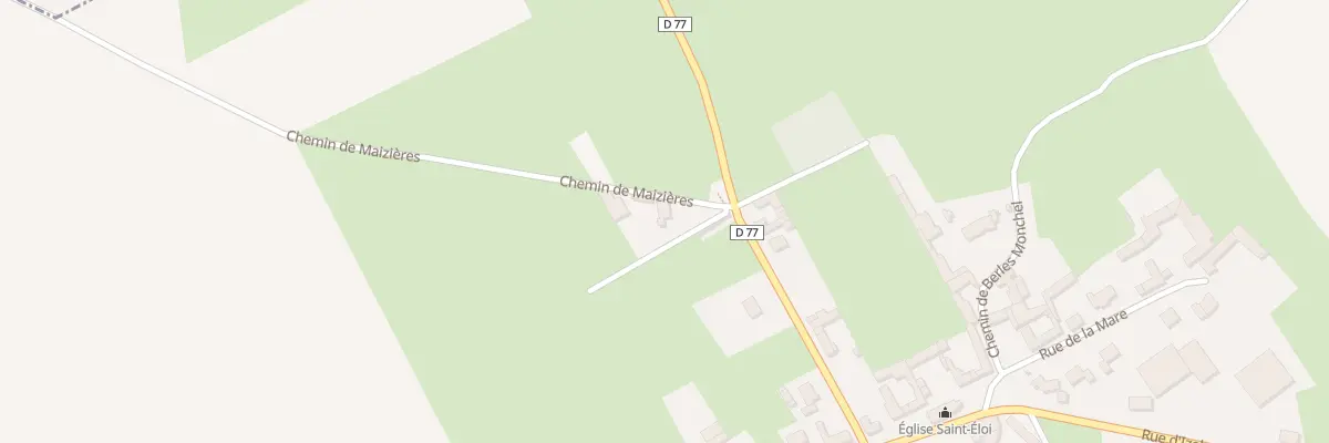 Plan du 10 Rue de Penin à Villers-Sir-Simon