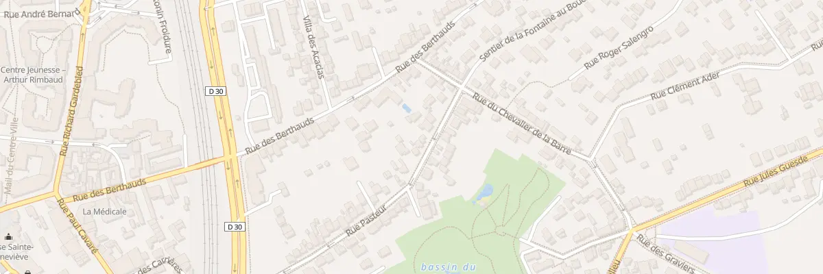 Plan du 53 Rue Pasteur à Rosny-sous-Bois