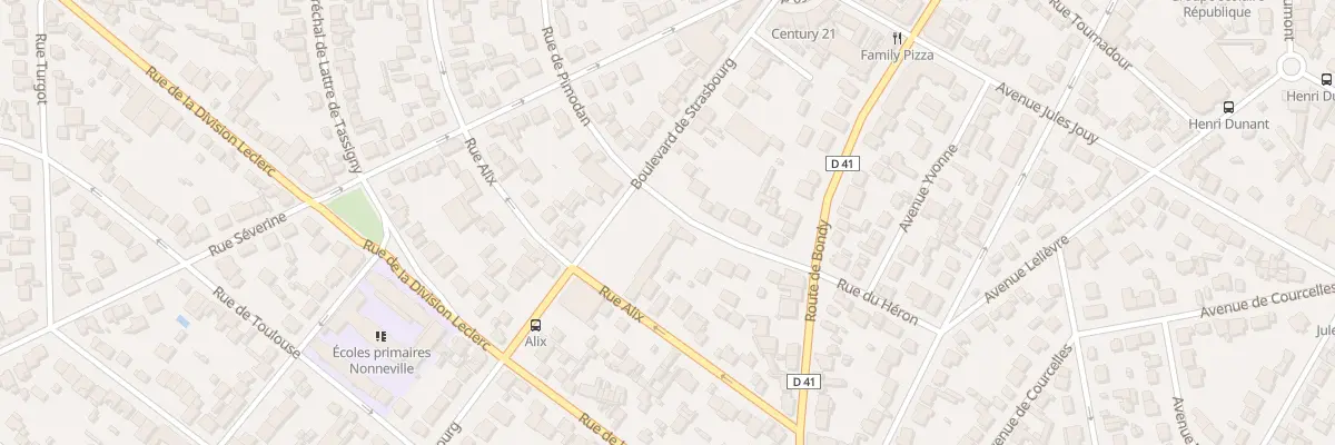 Plan du 84 Rue de Pimodan à Aulnay-sous-Bois