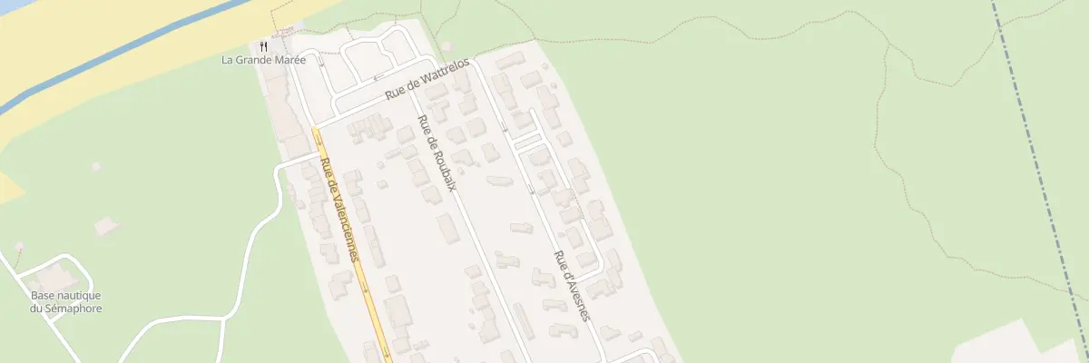 Plan du 14 Rue des Silènes à Zuydcoote