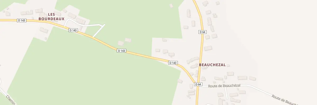 Plan du 13 Rte de la Mairie à Saint-Georges-de-Poisieux