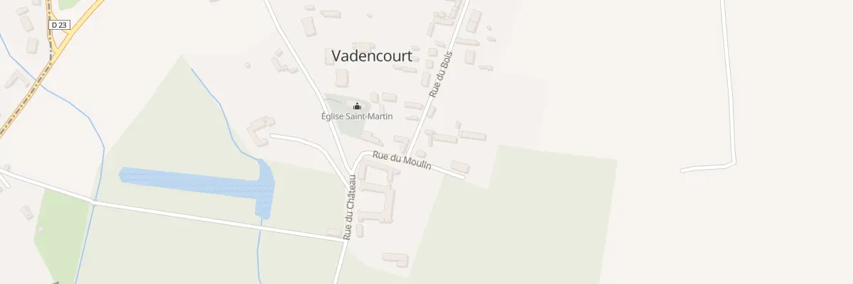 Plan du 5019 Rue du Bois à Vadencourt