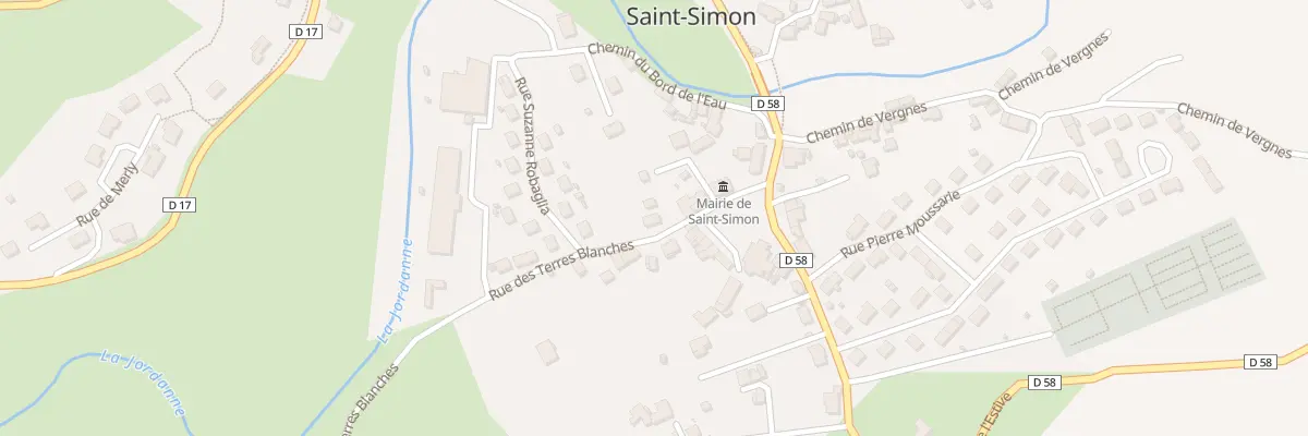 Plan du 4 Rue des Terres Blanches à Saint-Simon