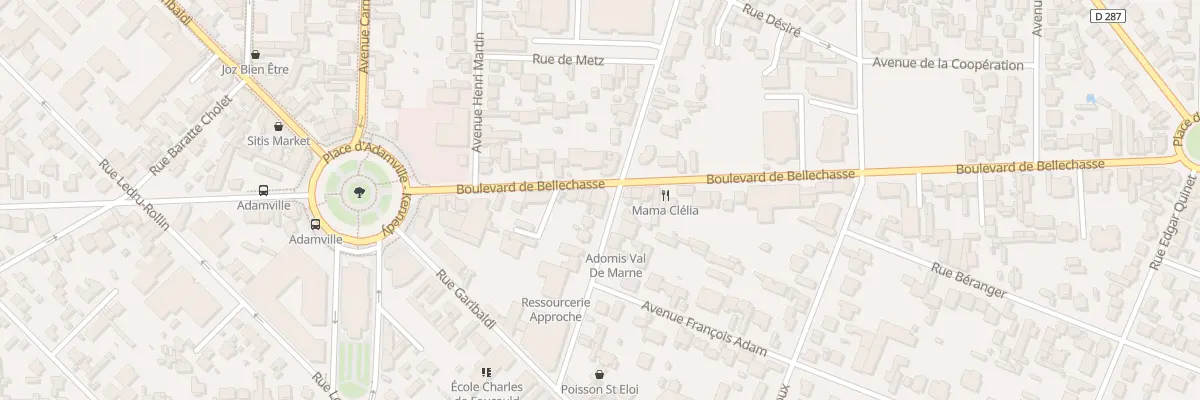 Plan du 54B Bd de Bellechasse à Saint-Maur-des-Fossés