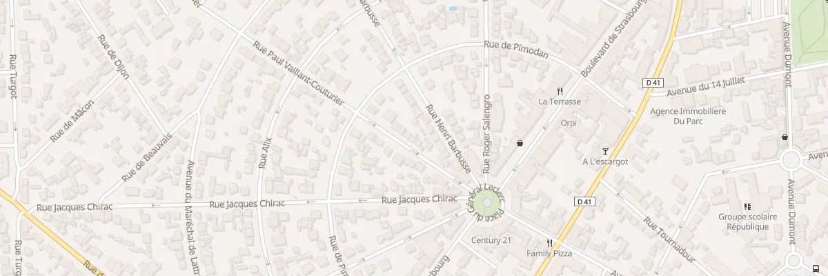 Plan du 22 Rue P Vaillant Couturier à Aulnay-sous-Bois