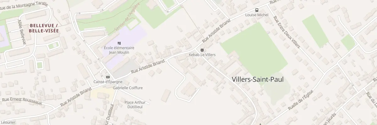 Plan du 48 Rue Aristide Briand à Villers-Saint-Paul