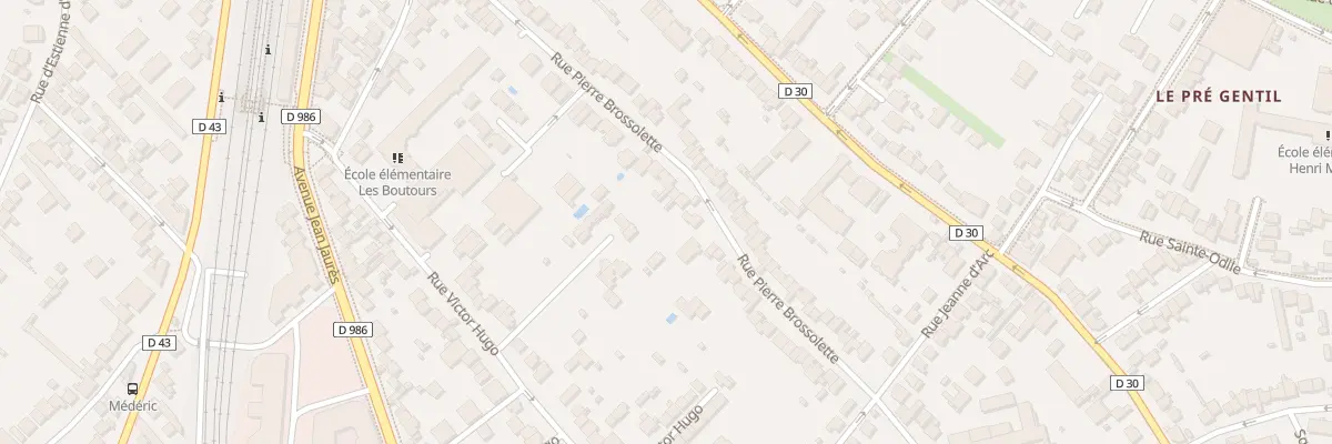 Plan du 48 Rue Pierre Brossolette à Rosny-sous-Bois