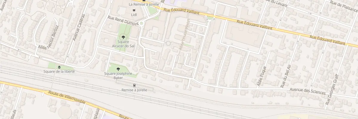 Plan du 26 Av G Anthonioz de Gaulle à Bondy