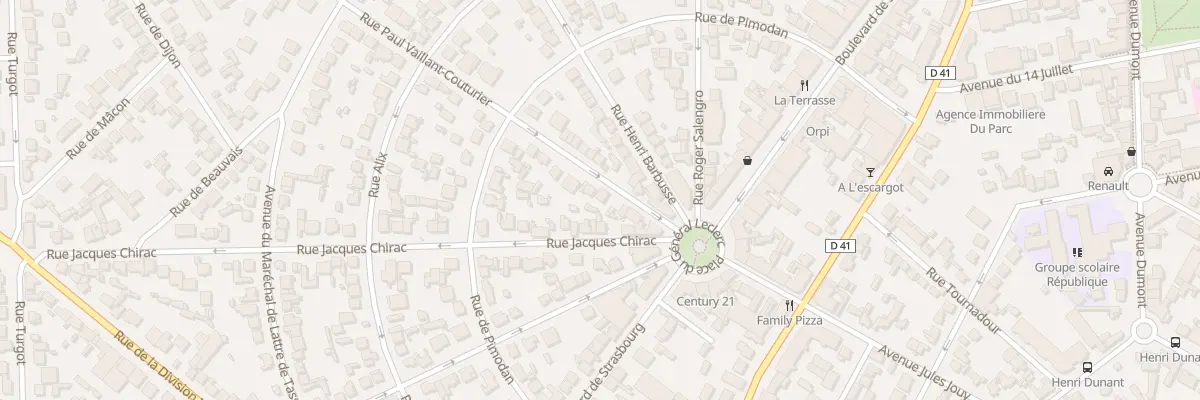 Plan du 19 Rue P Vaillant Couturier à Aulnay-sous-Bois
