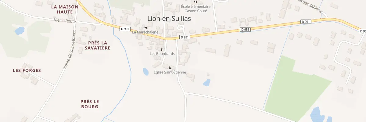 Plan du 9 Rte de Rochefort à Lion-en-Sullias