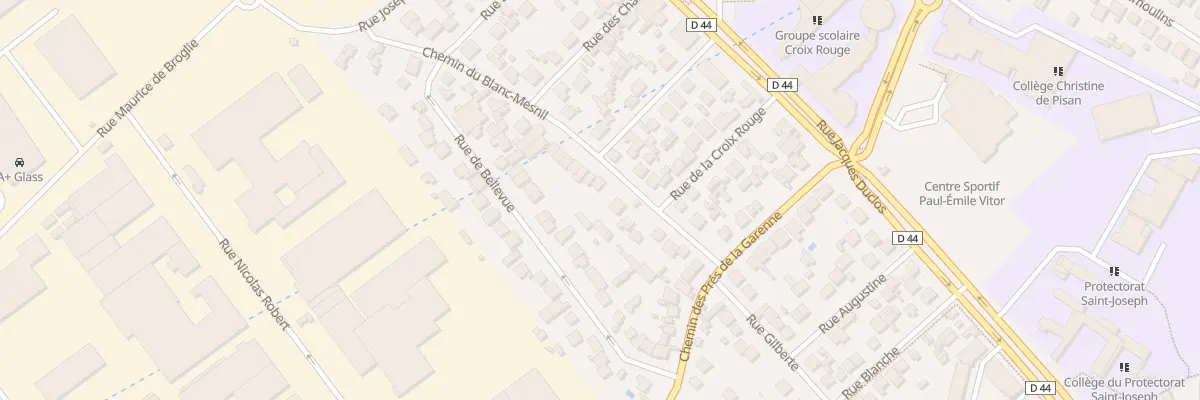 Plan du 17B Che de Blanc-mesnil à Aulnay-sous-Bois
