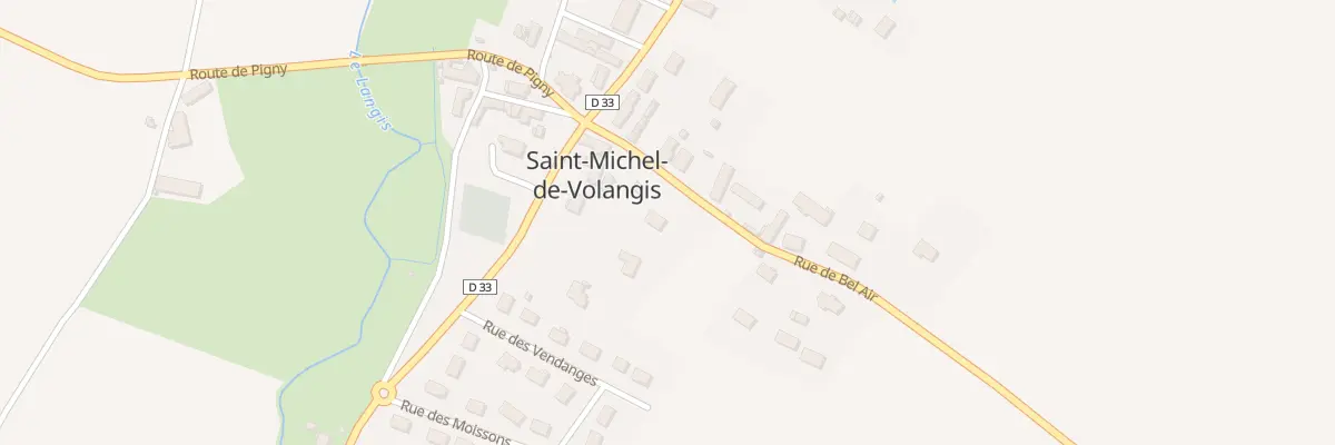 Plan du 10 Rue de Bel-air à Saint-Michel-de-Volangis
