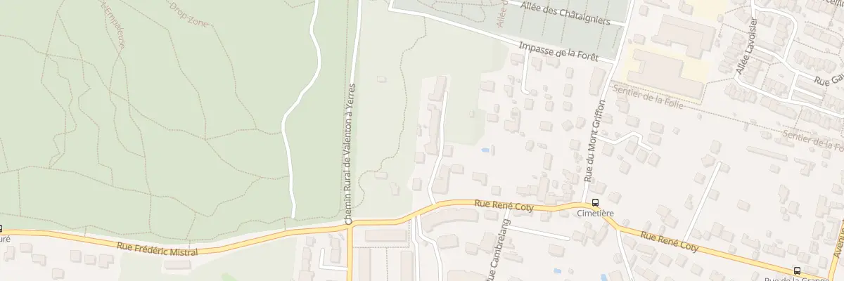 Plan du 23 Rue René Coty à Yerres