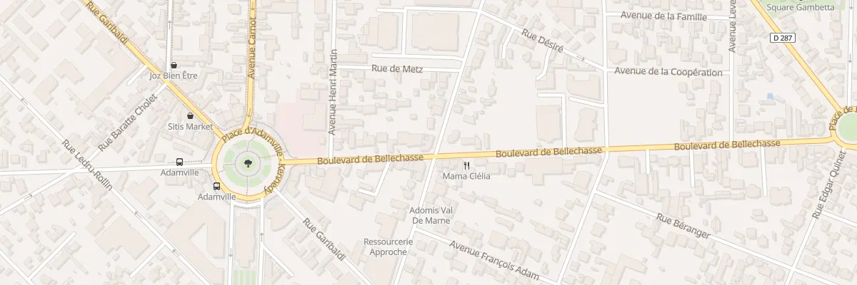 Plan du 61 Bd de Bellechasse à Saint-Maur-des-Fossés