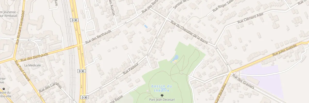 Plan du 26 Rue Pasteur à Rosny-sous-Bois