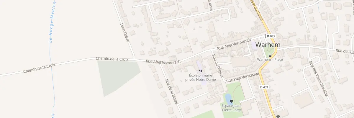Plan du 28 Rue Abel Vermersch à Warhem