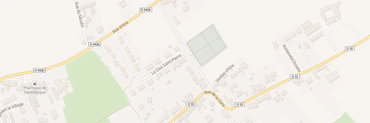 Plan du 20 Le Clos Saint Pierre à Steenbecque