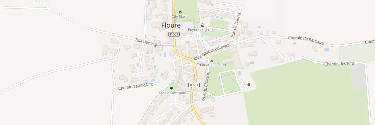 Plan du 2 Rle Traversière à Floure