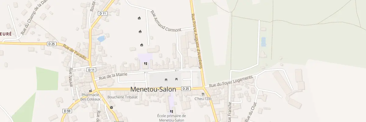 Plan du 20 Rue de la Mairie à Menetou-Salon