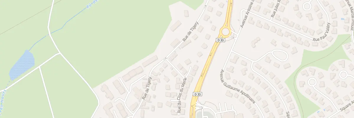 Plan du 24 Rue de Tigery à Saint-Germain-lès-Corbeil