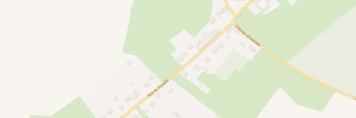 Plan du 164 Rue du Paradis à Beaufort-Blavincourt