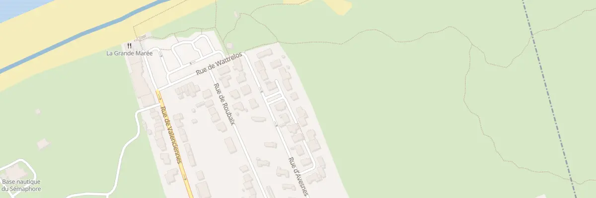 Plan du 2 Rue des Silènes à Zuydcoote