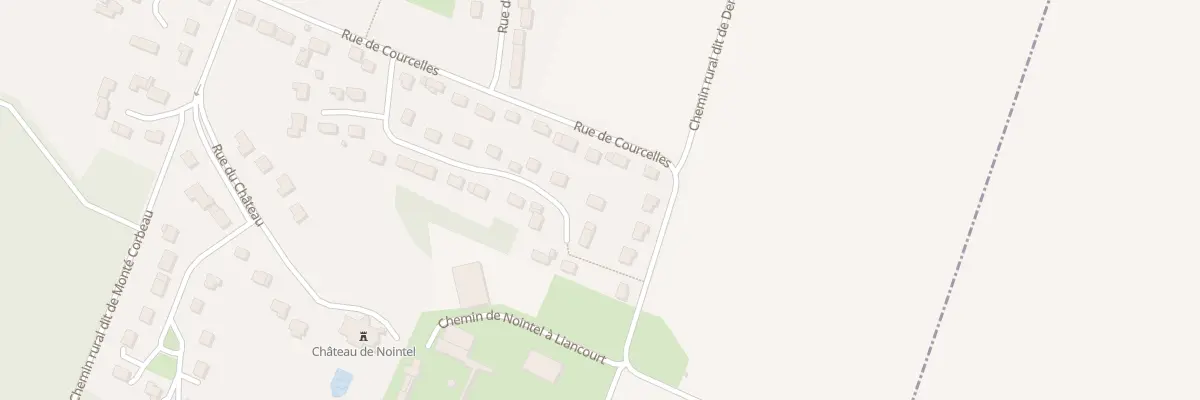 Plan du 13 Imp Bellevue à Nointel