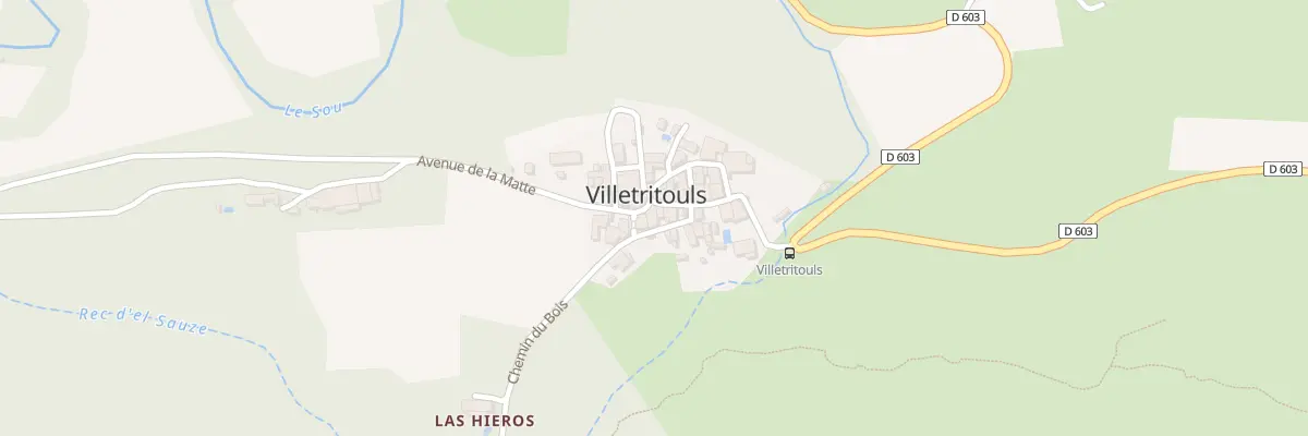 Plan du 19 Le Village à Villetritouls