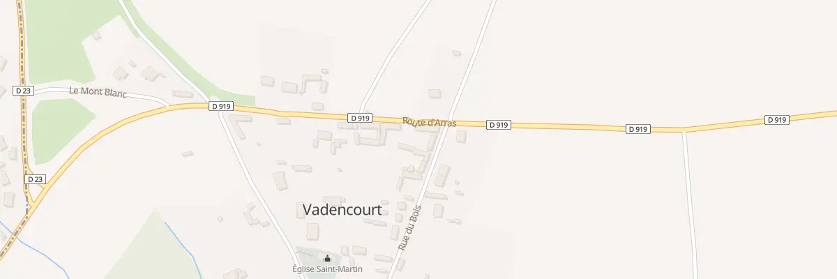 Plan du 5003 Village à Vadencourt