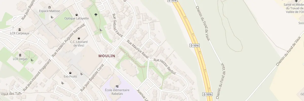 Plan du 68 Sq Georges Bizet à Creil