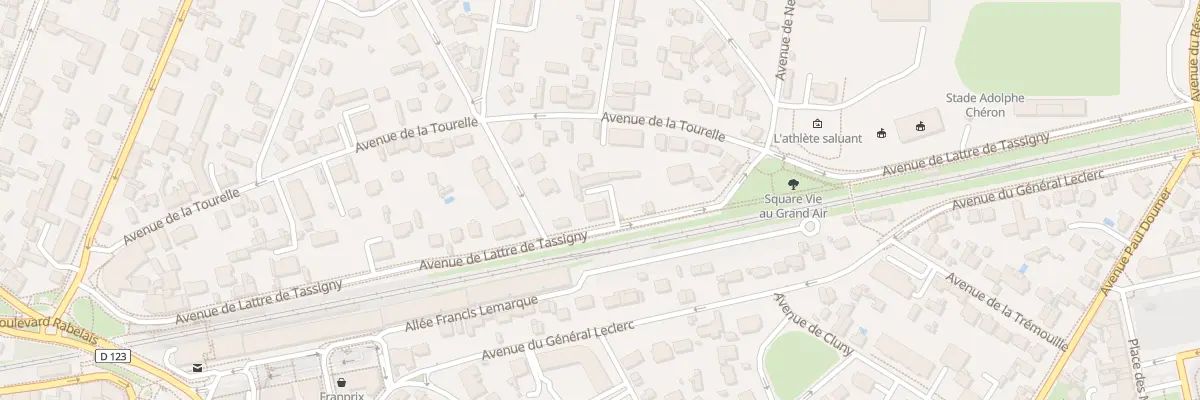 Plan du 29 Av de Lattre de Tassigny à Saint-Maur-des-Fossés