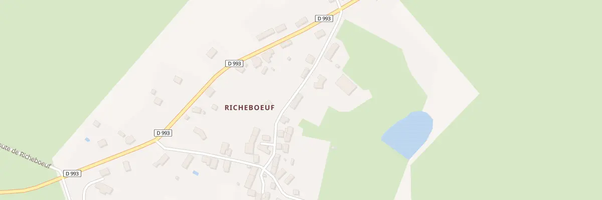 Plan du 30 Richeboeuf à Budelière