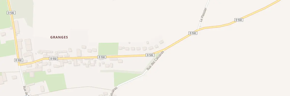 Plan du 33 Rue de Maimbeville à Saint-Aubin-sous-Erquery
