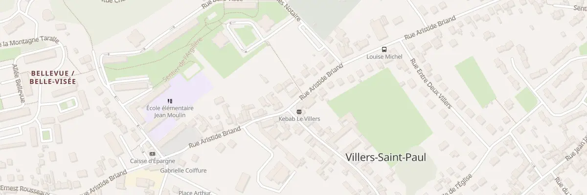 Plan du 55 Rue Aristide Briand à Villers-Saint-Paul