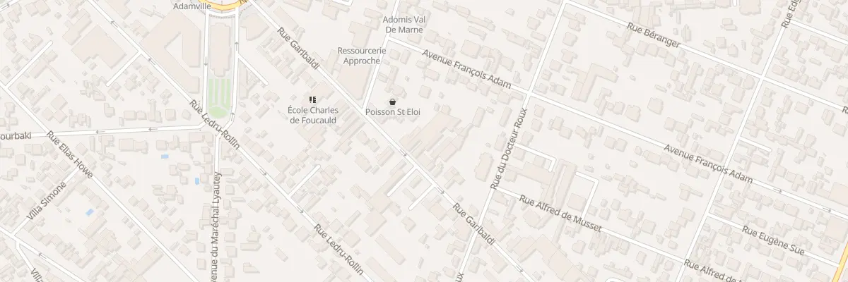 Plan du 125B Rue Garibaldi à Saint-Maur-des-Fossés