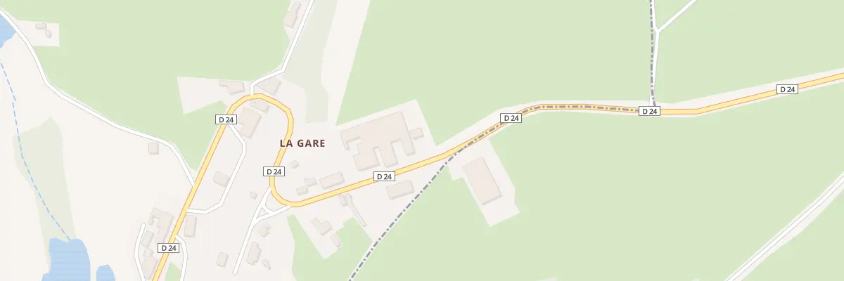Plan du 17 La Gare à Reterre