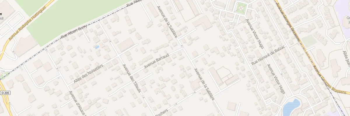 Plan du 6 Av Barraud à Limeil-Brévannes