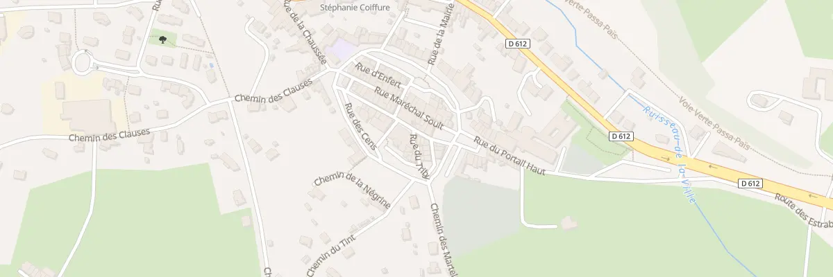 Plan du 4 Rue du Triby à Saint-Amans-Soult
