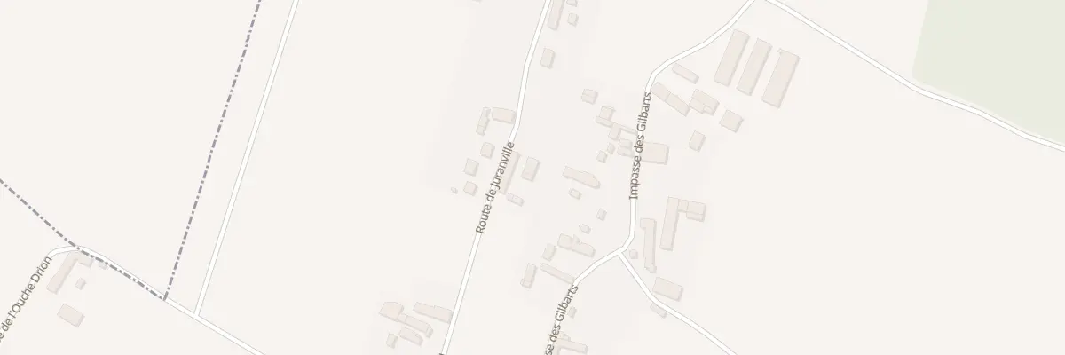 Plan du 26 Rte de Juranville à Mézières-en-Gâtinais