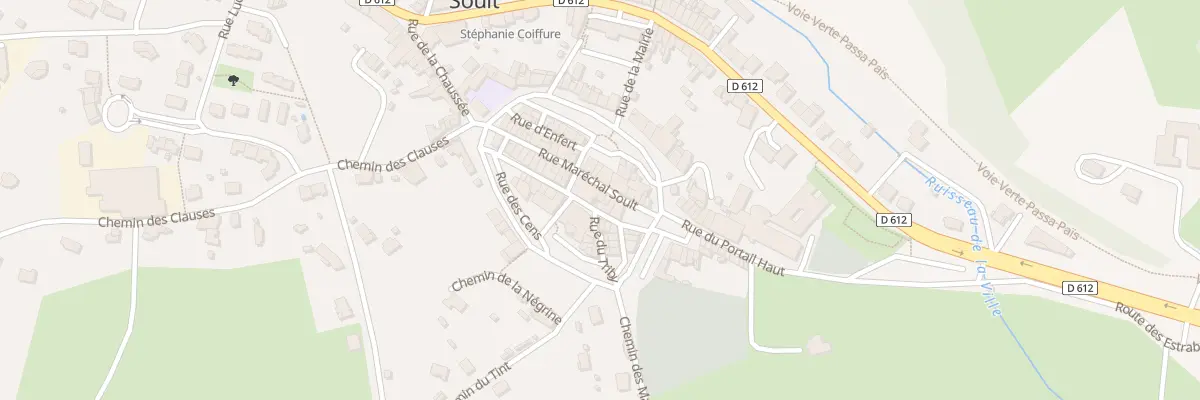 Plan du 5 Rue de l’Eglise à Saint-Amans-Soult