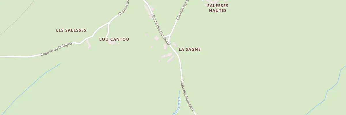 Plan du 15 Rte des Hameaux à Saint-Amans-Valtoret