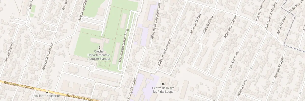 Plan du 16 Rue François Collet à Bondy